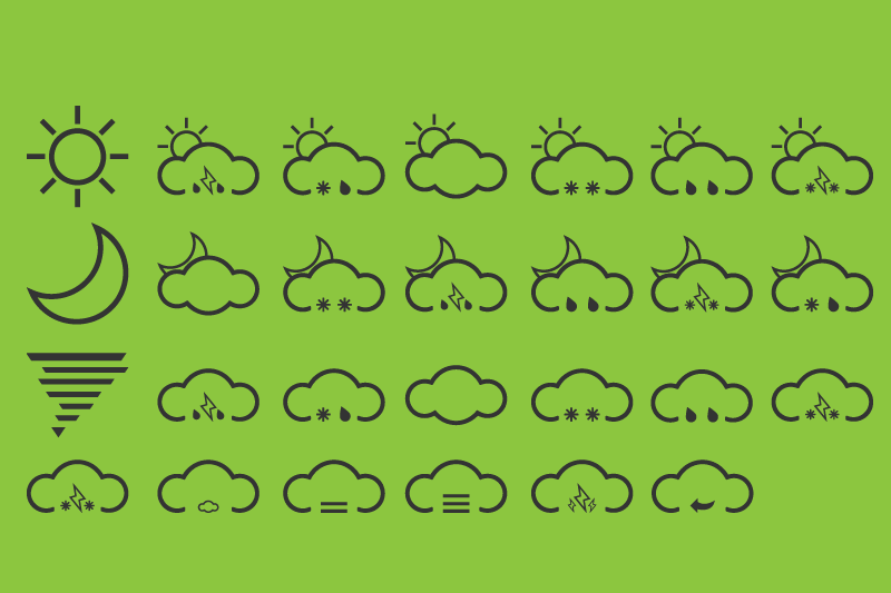Dovora Interactive - High Quality Free Weather Icon Pack Download